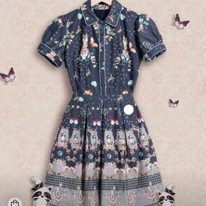 ❌ SOLD❌ Antix Brazilwoodland Racoon dress